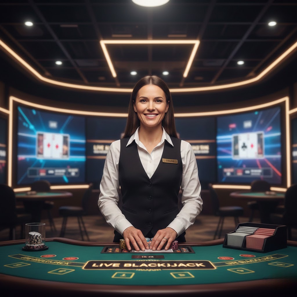 Blackjack online live terpercaya dengan dealer profesional real-time