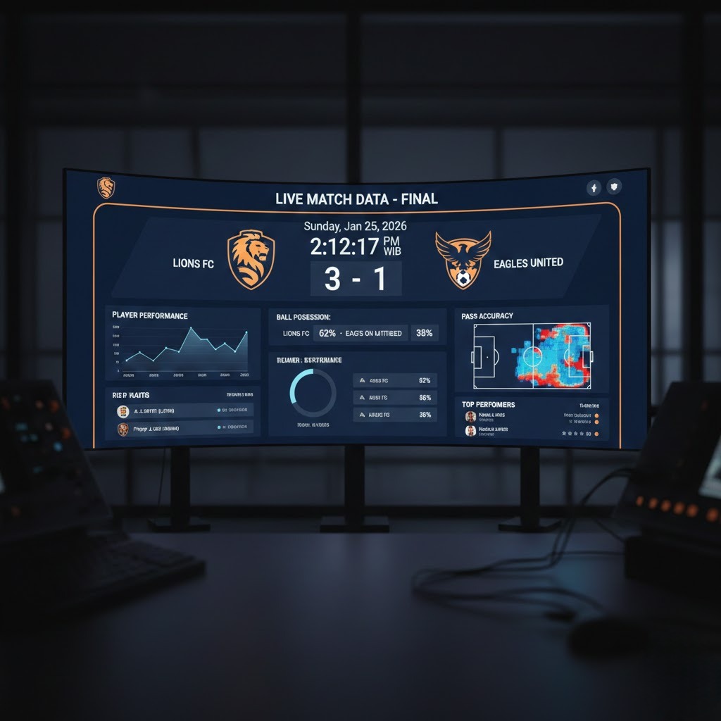 Statistik bola lengkap untuk pecinta sport online Dewiku88